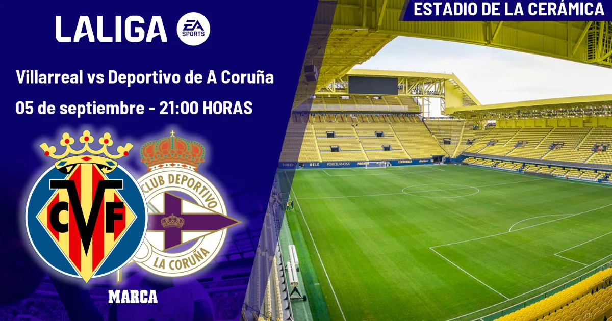 Villarreal-Deportivo La Coruña: il Sottomarino Giallo cerca il riscatto casalingo contro la sorpresa del campionato
